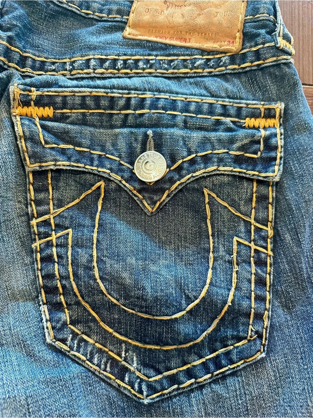 True Religion Joey Super T Jeans Flare Bootcut